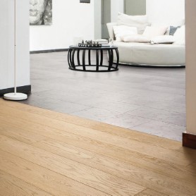 Plancia 4B Rovere Puro bianco Exklusiv spazzolato