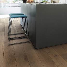 Plancia 4B Rovere Puro smoke Sauvage spazzolato
